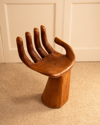 Wood Hand Chair, 1970s Chairs