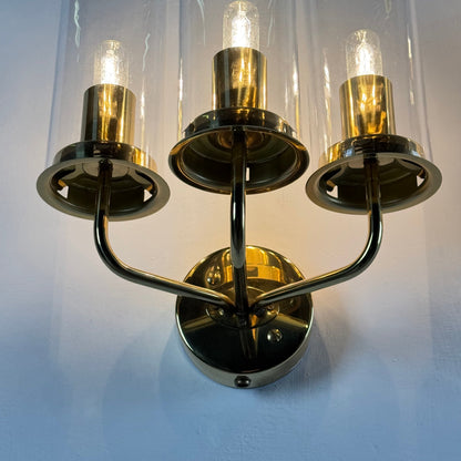 Hans-Agne Jakobsson Wall Lamps Sonata, Model V 169/3 Markaryd, Sweden, 1960s Sconces