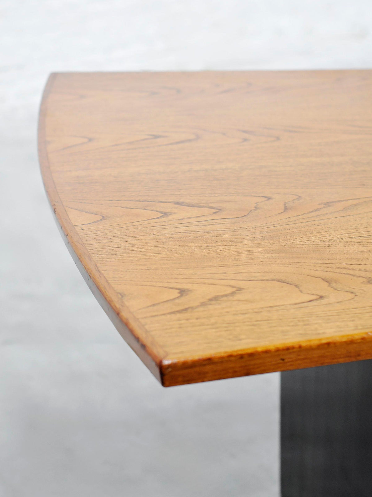 Harvey Probber 1955 Bow-Tie Extendable Teak Dining Table with Brass Sabots, Dining Tables