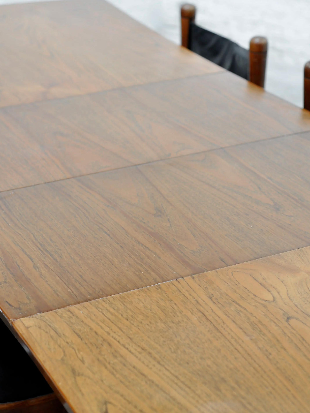 Harvey Probber 1955 Bow-Tie Extendable Teak Dining Table with Brass Sabots, Dining Tables