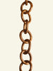 Natural Rattan Chain in Teak Hardware