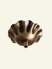 Wave Ceiling Rose, Antique Brass Hardware