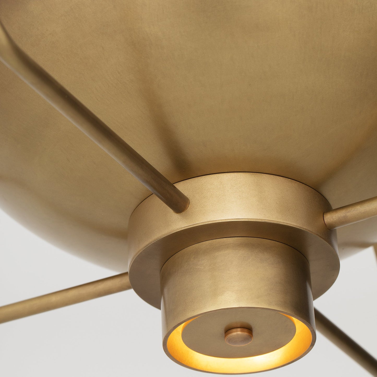 Haze Pendant Light in Aged Brass Pendant Lights