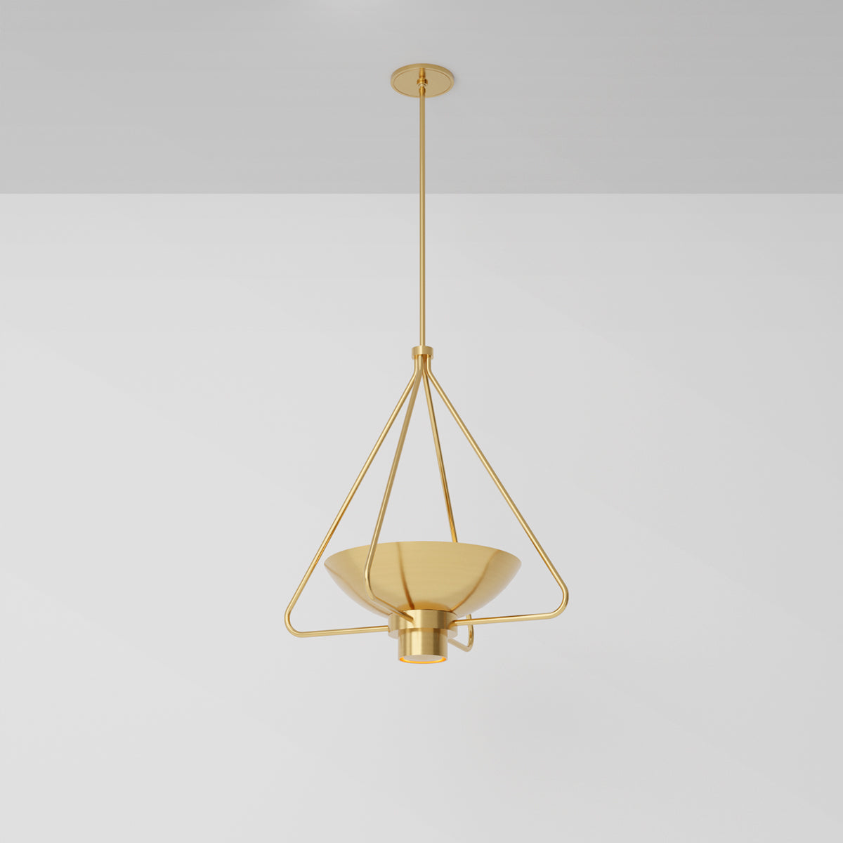 Haze Pendant Light in Brass Pendant Lights