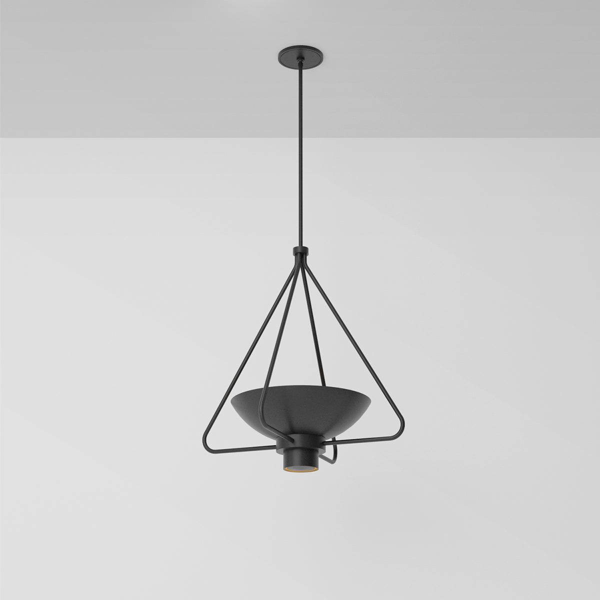 Haze Pendant Light in Matte Black Pendant Lights