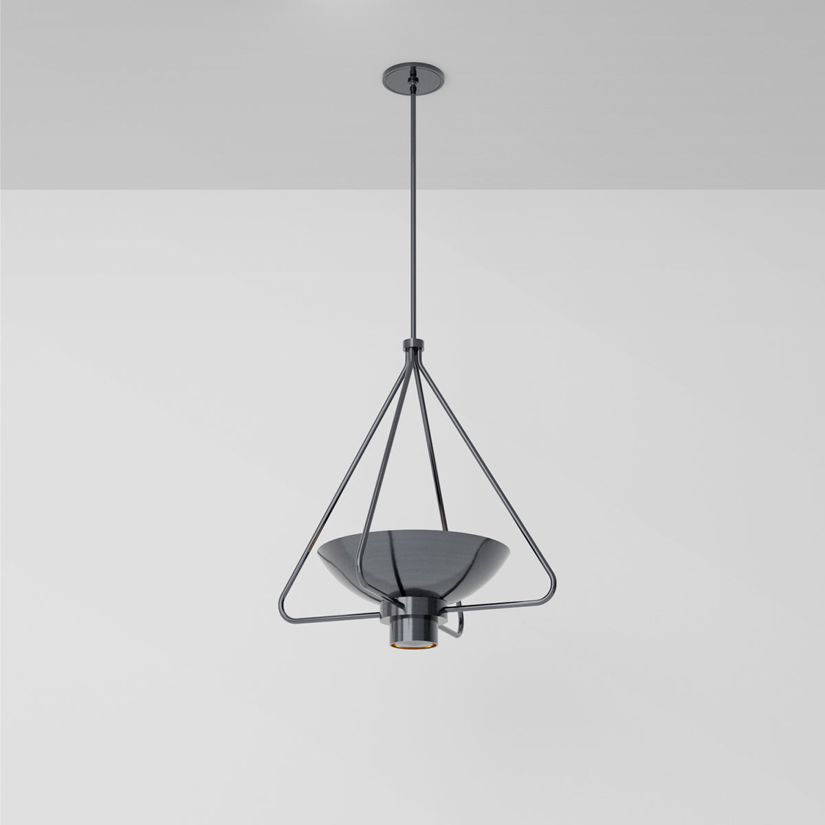 Haze Pendant Light in Pewter Pendant Lights