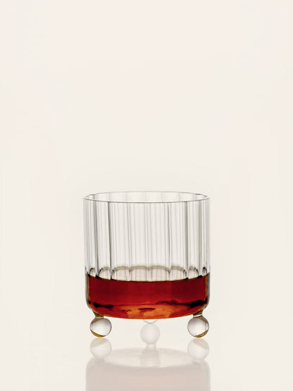 High Spirits Lowball Glass Clear, Set of 2 Serveware