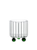High Spirits Lowball Glass - Green, Set of 2 Glassware