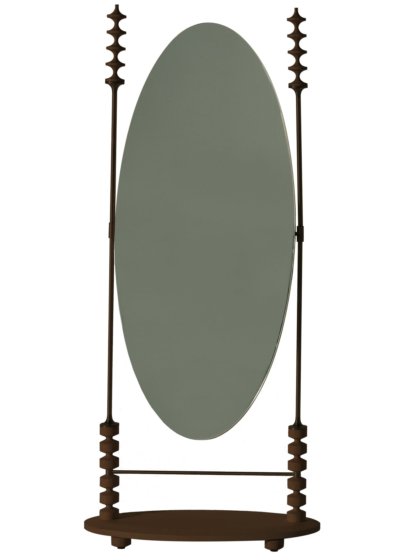 Hour Briar Floor Mirror Floor Lamps