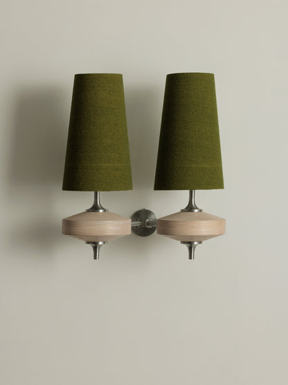 Hour Rho Twin Wall Light Sconces