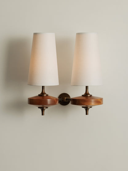 Hour Rho Twin Wall Light Sconces