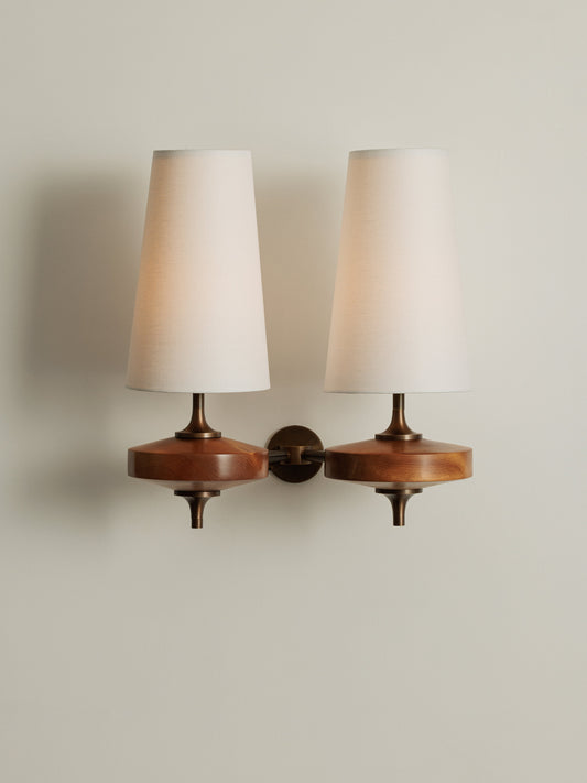 Hour Rho Twin Wall Light Sconces