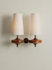 Hour Rho Twin Wall Light Sconces
