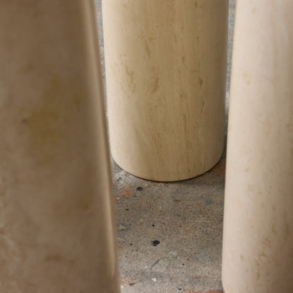 Il Colonnato Dining Table in Travertine by Mario Bellini - 1977 Dining Tables