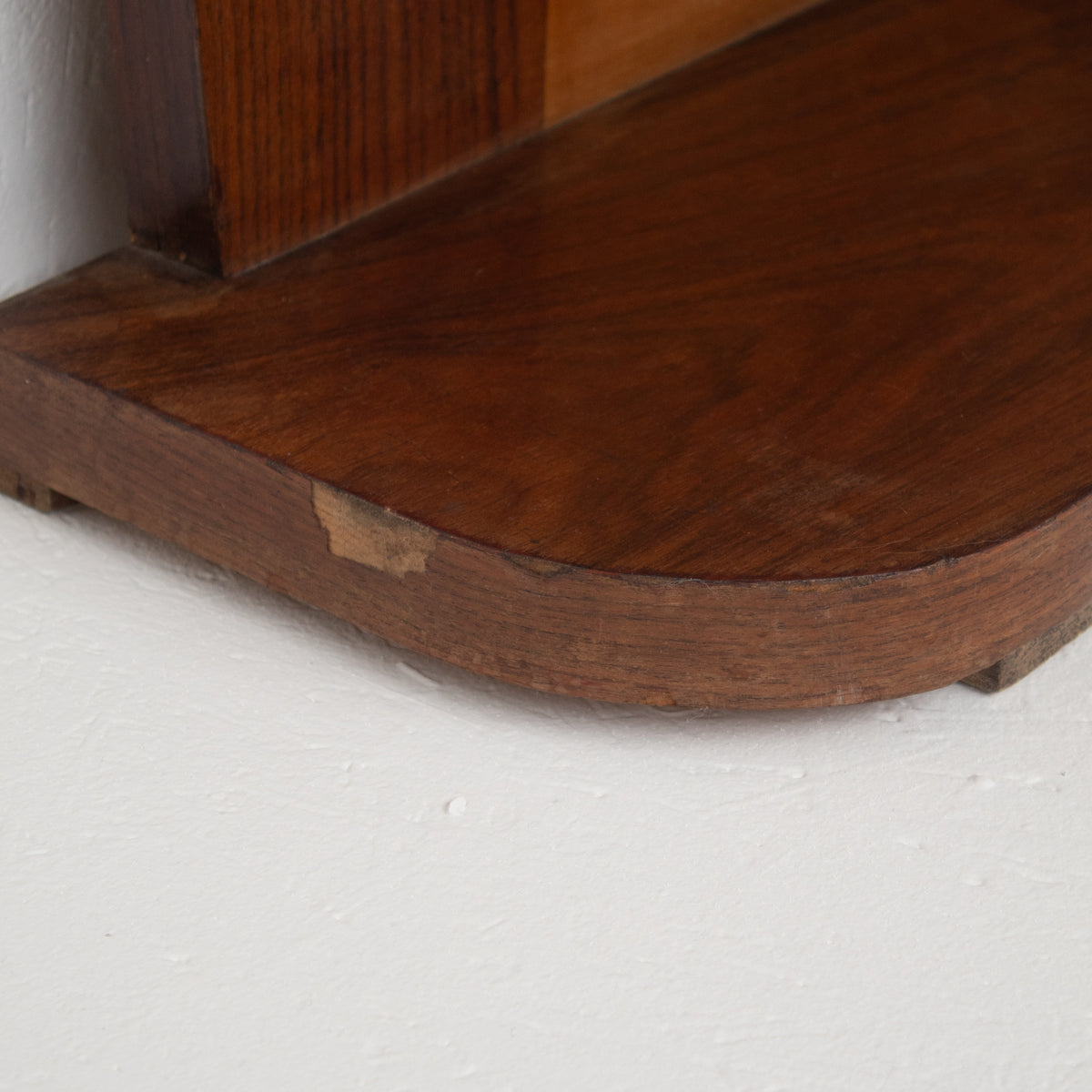 Art Deco Walnut Console with Inlay Details