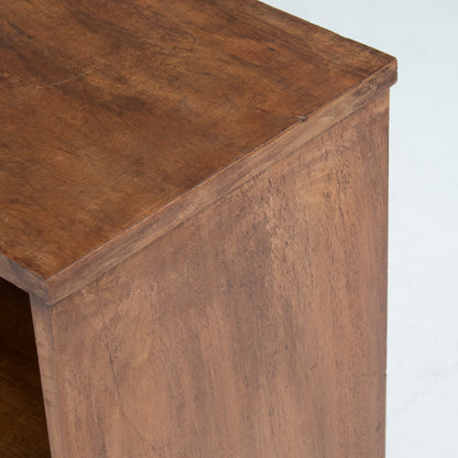 Art Deco Nightstand with Chrome Hardware