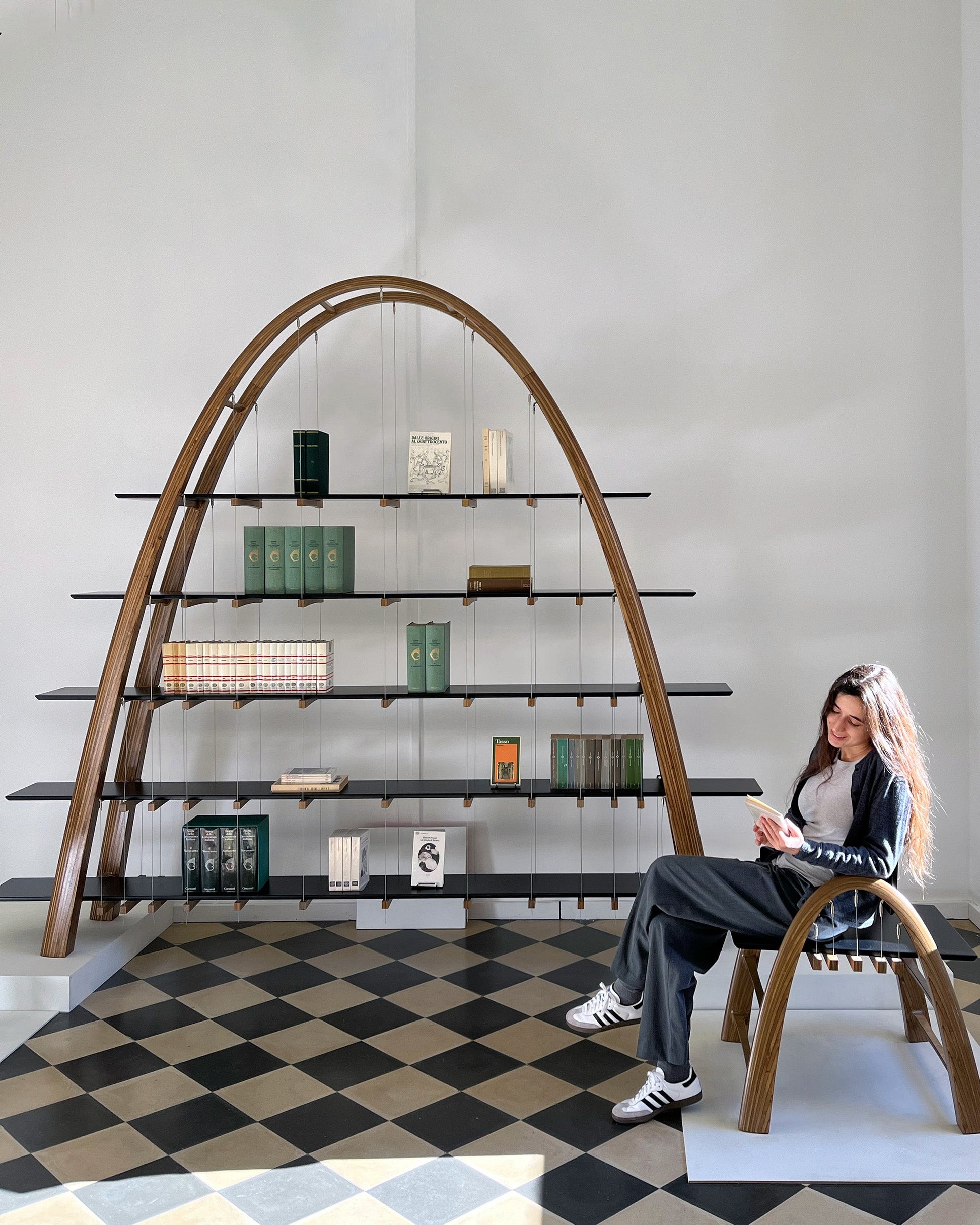 Il Pontaio Bookshelf by Sabi Space Bookcases