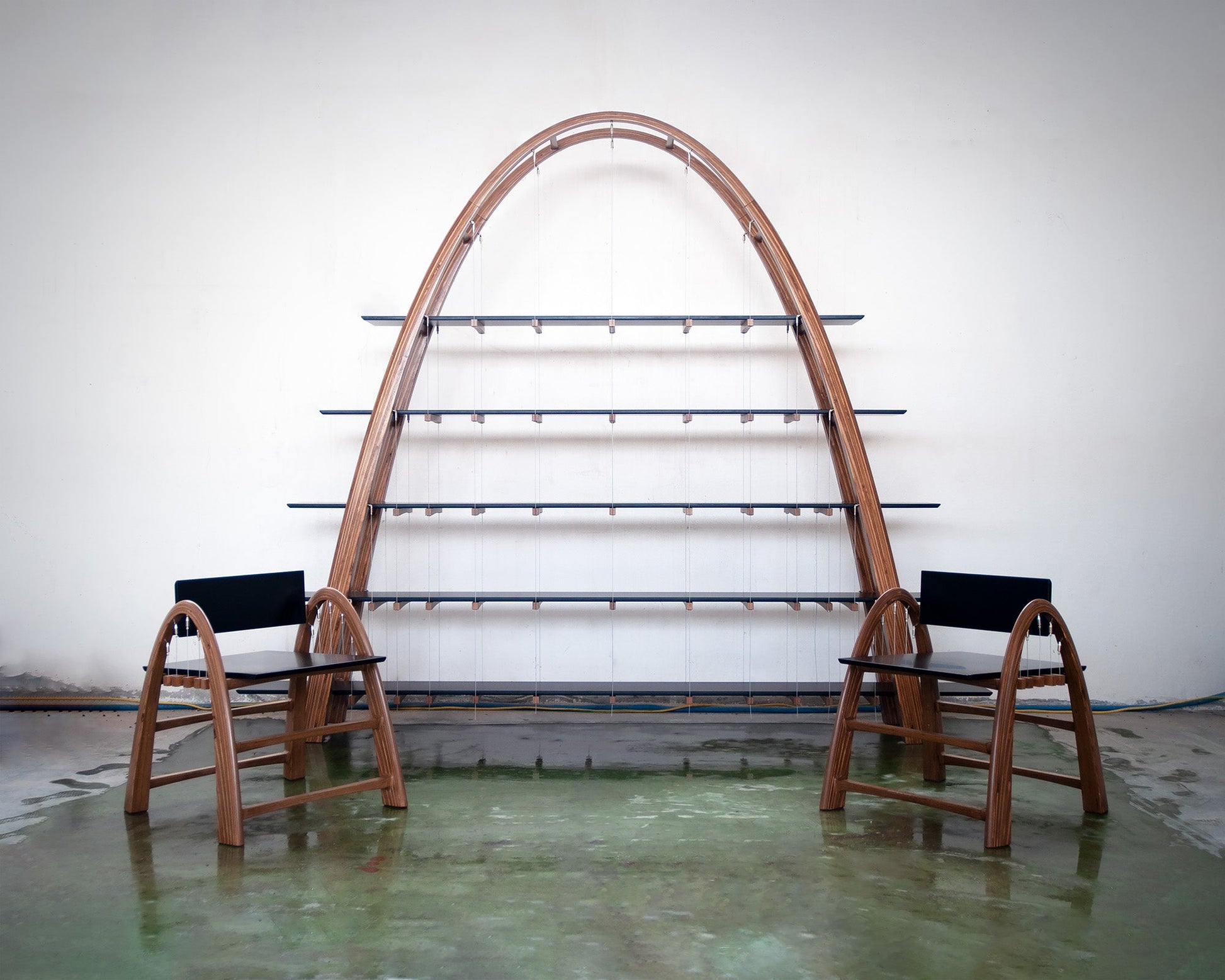 Il Pontaio Bookshelf by Sabi Space Bookcases