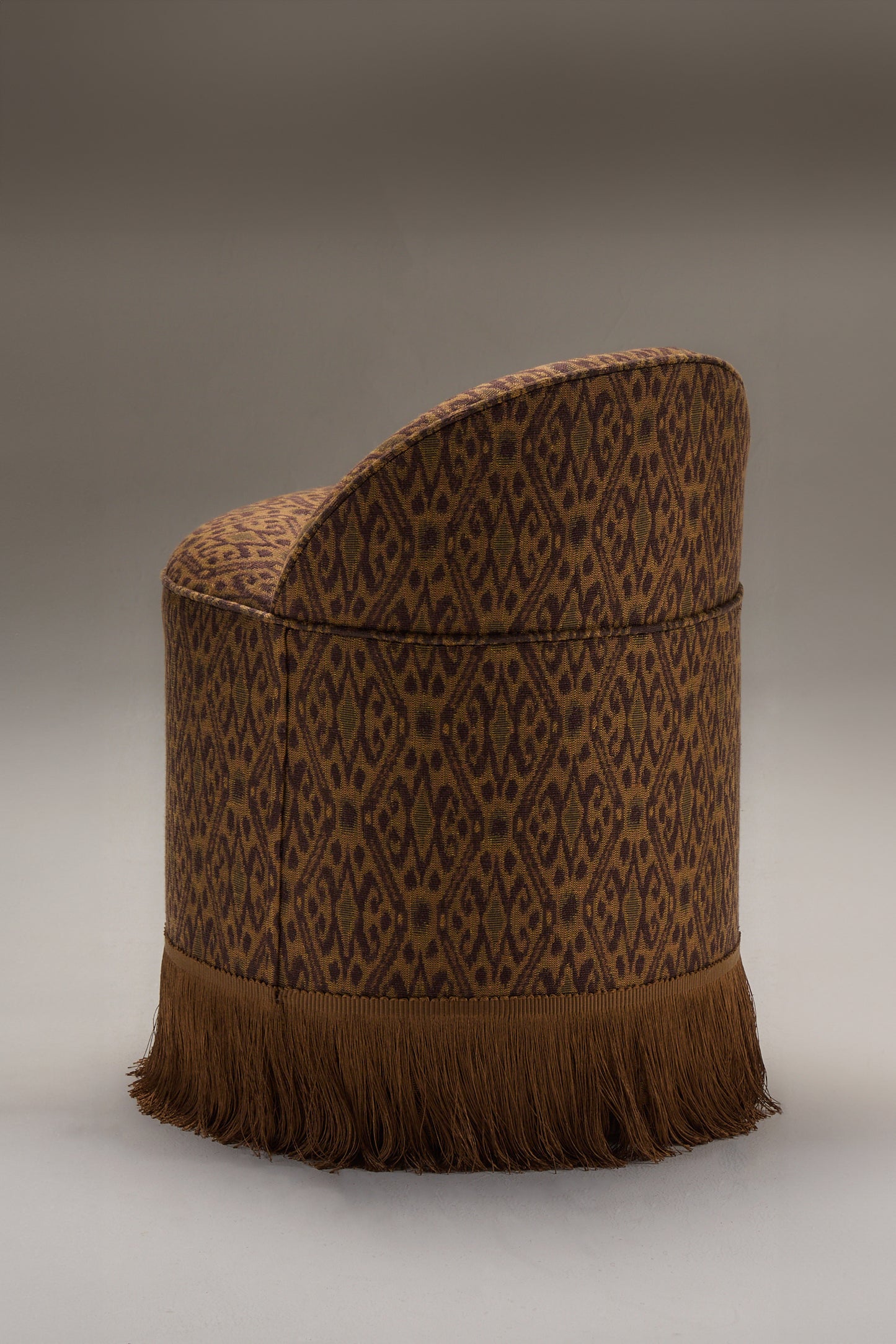 Inferi Stool in Woven Ikat Stools