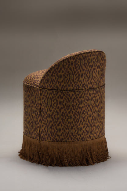 Inferi Stool in Woven Ikat Stools