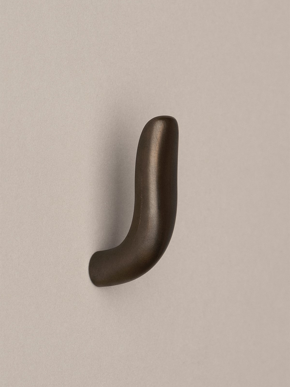 Iris Hook - Dark Brass Hardware