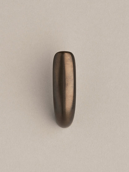 Iris Hook - Dark Brass Hardware