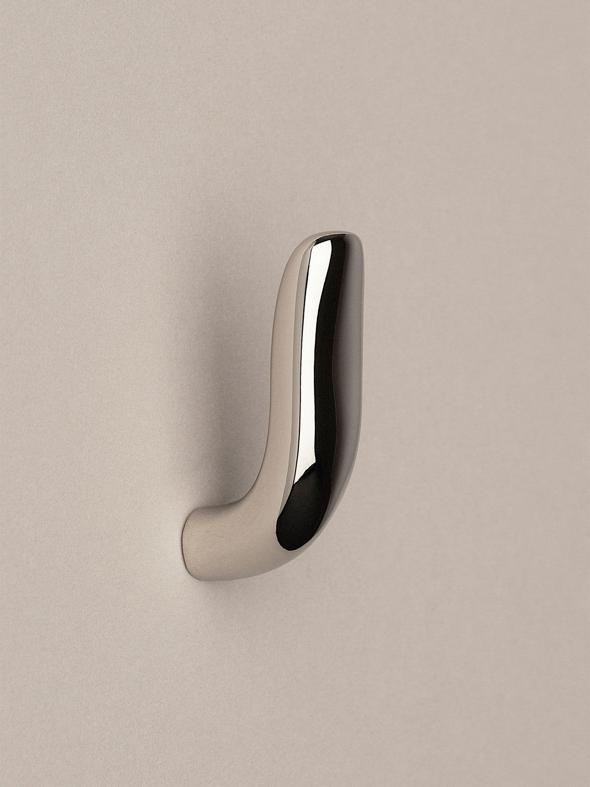Iris Hook - Polished Nickel Hardware