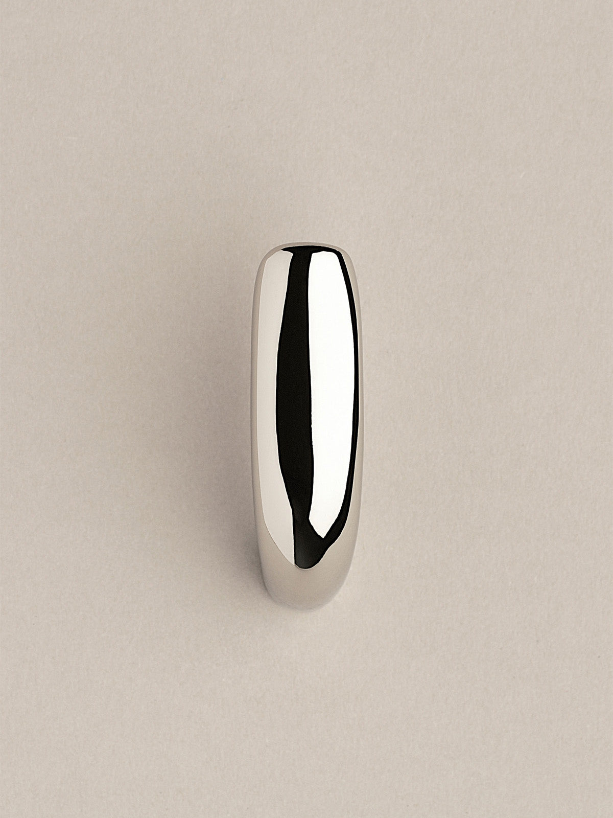Iris Hook - Polished Nickel Hardware