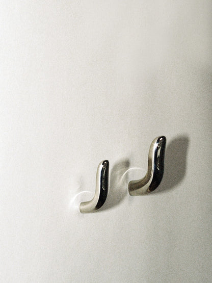 Iris Hook - Polished Nickel Hardware