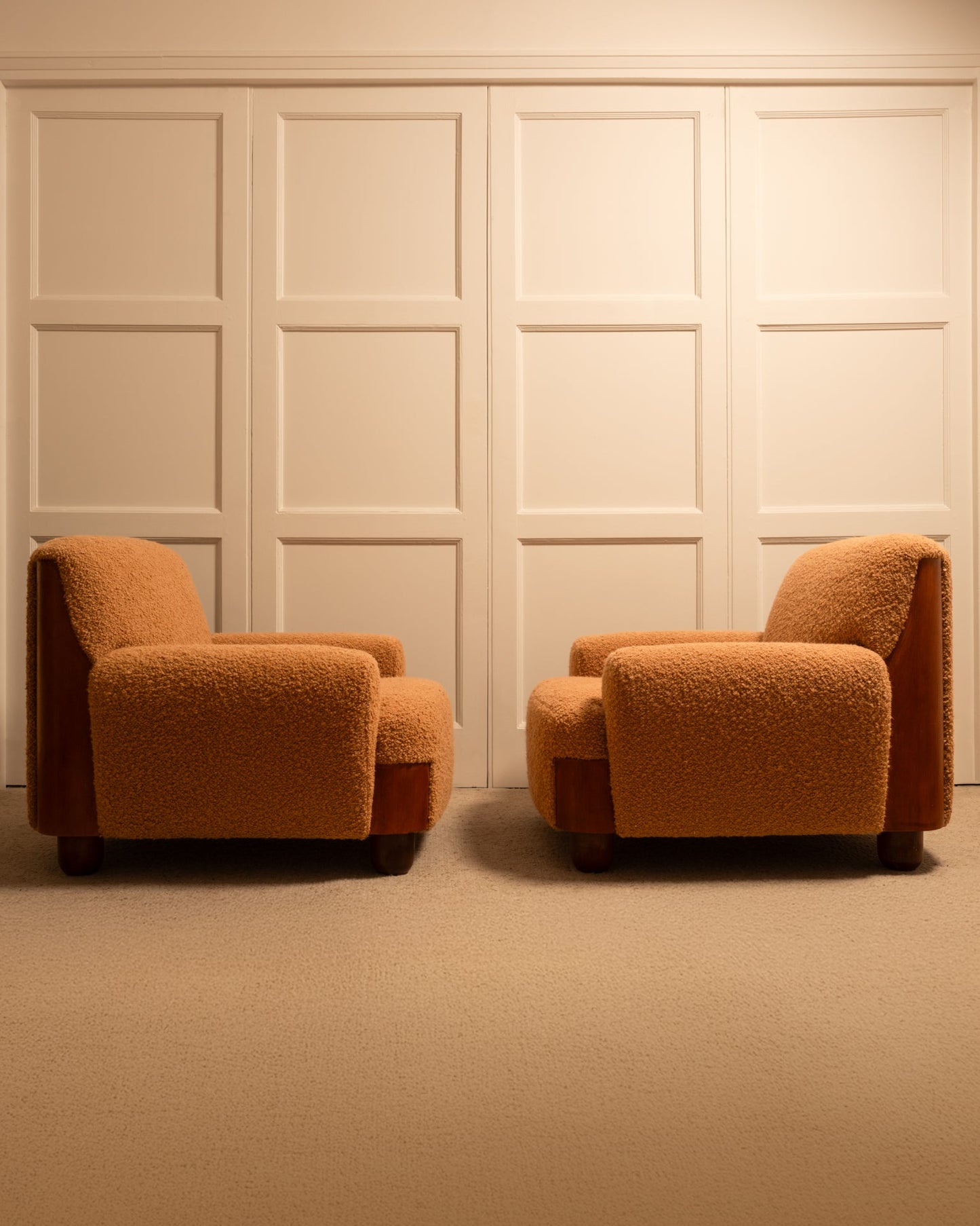 Pair of Italian Armchairs, 1970s Chairs