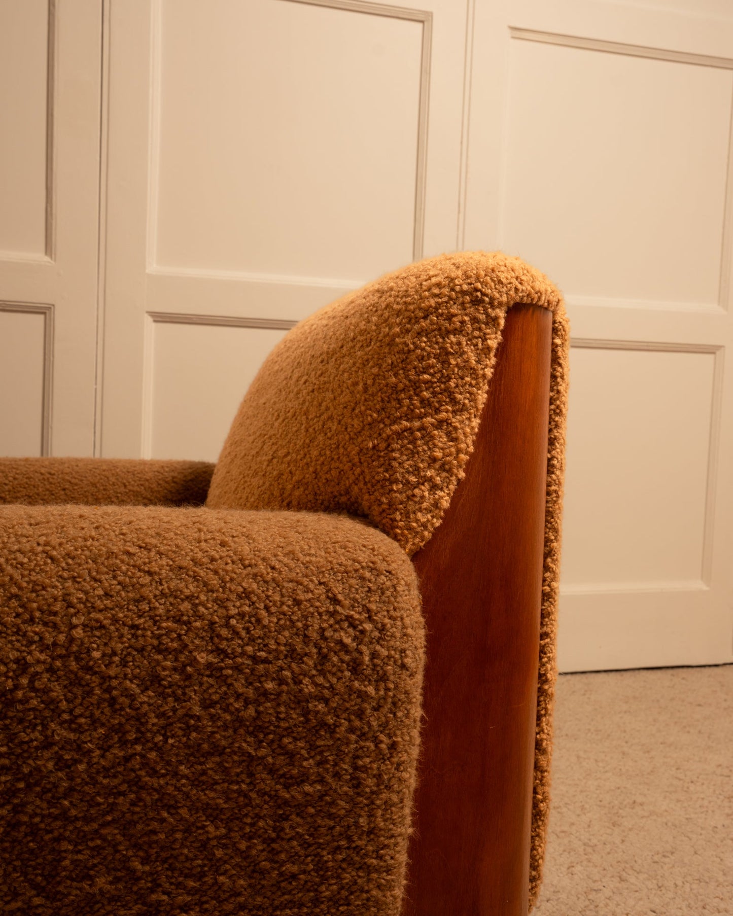 Pair of Italian Armchairs, 1970s Chairs