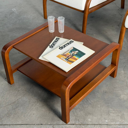 Italian Modernist Ash Wood Outdoor Lounge Set, Fully Restored, Italy, 1970s Sofas