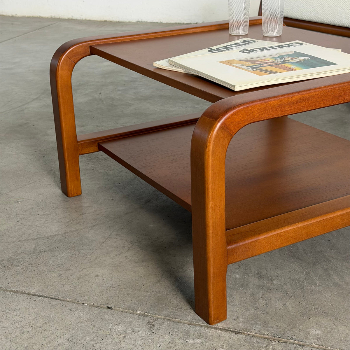 Italian Modernist Ash Wood Outdoor Lounge Set, Fully Restored, Italy, 1970s Sofas