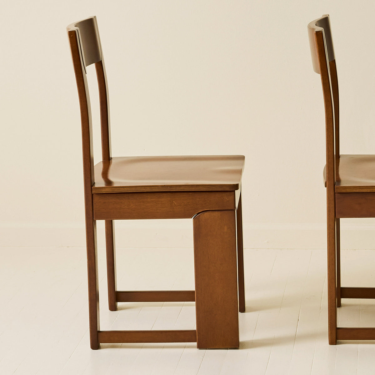 Italian Modernist Dining Chairs, Set of 6, 1970s Dining Chairs