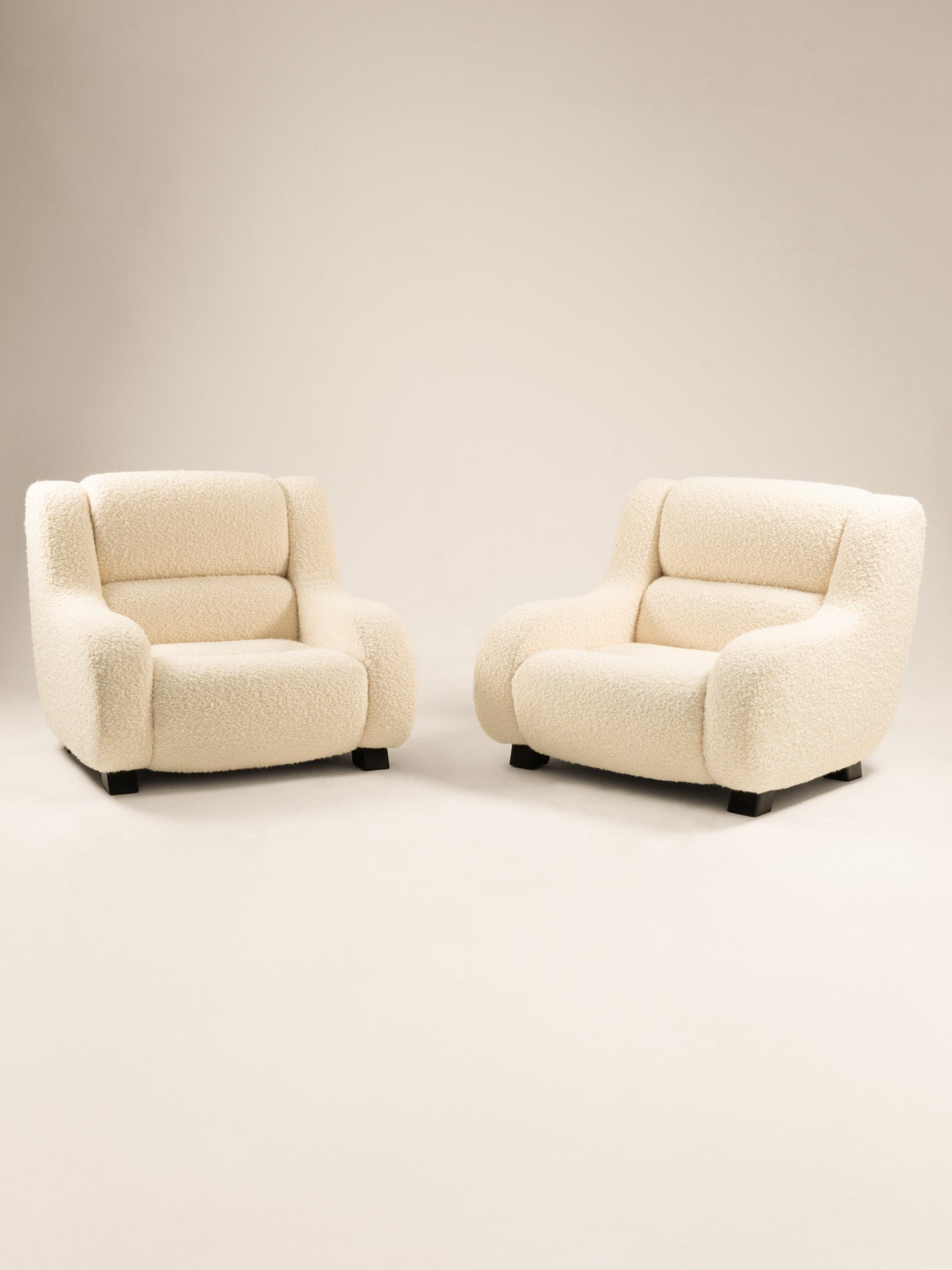 Italian Organic Armchairs, 1970s Chairs