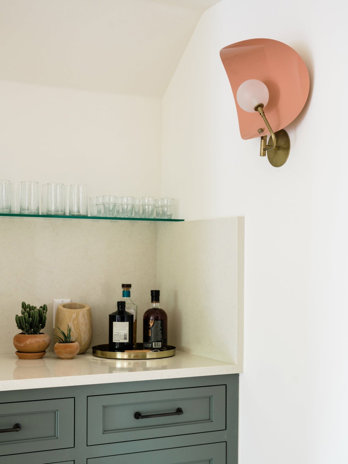 Jenny Glass Wall Sconce Sconces