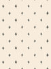 Juliette Fleur Sauvage Grasscloth  Wallpaper in Mist and Midnight
