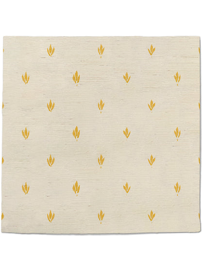 Juliette Fleur Sauvage Grasscloth  Wallpaper in Soft Wheat