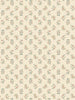 Juliette Floral Cascade Grasscloth  Wallpaper in Warm Sandstone
