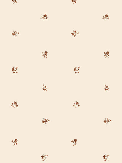 Juliette Florienne Grasscloth  Wallpaper in Pale Driftwood