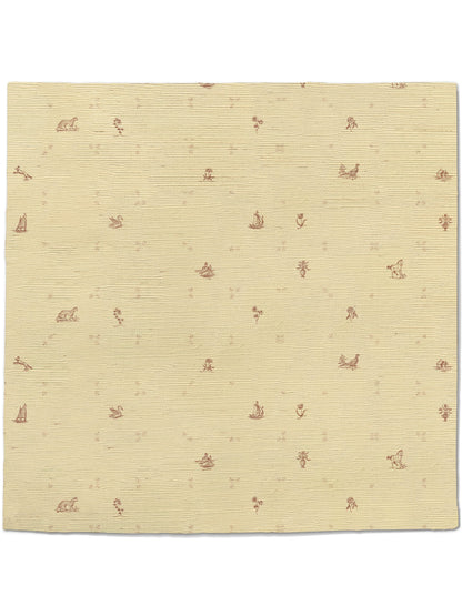 Juliette Hinterbloom Grasscloth  Wallpaper in Earthen Beige