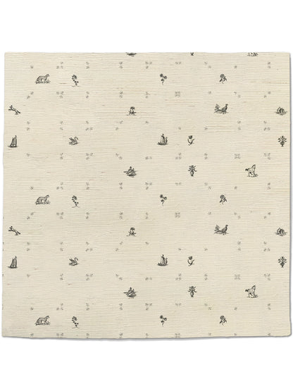 Juliette Hinterbloom Grasscloth  Wallpaper in Satin Shade