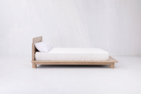 Kiral Bed - Nude, Beds – Claude Home