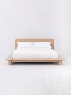 Kiral Bed - Nude, Beds – Claude Home