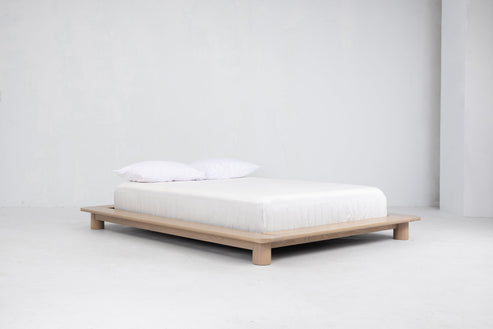 Kiral Platform Bed - Nude, Beds – Claude Home