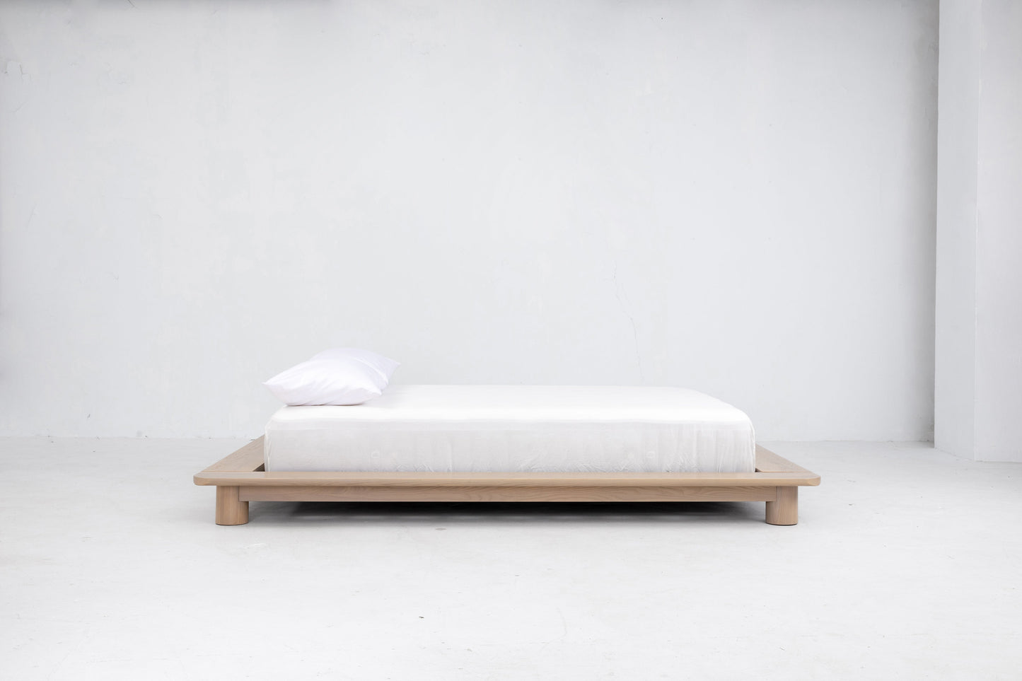 Kiral Platform Bed in Nude Beds