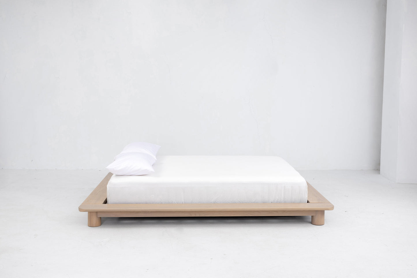 Kiral Platform Bed in Nude Beds