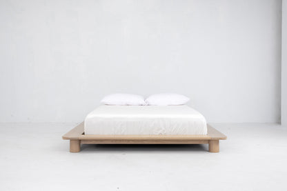 Kiral Platform Bed in Nude Beds