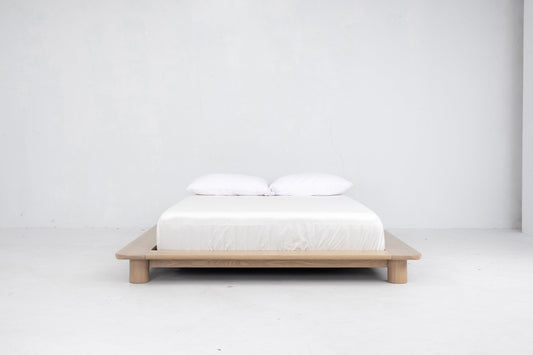 Kiral Platform Bed in Nude Beds