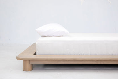 Kiral Platform Bed in Nude Beds